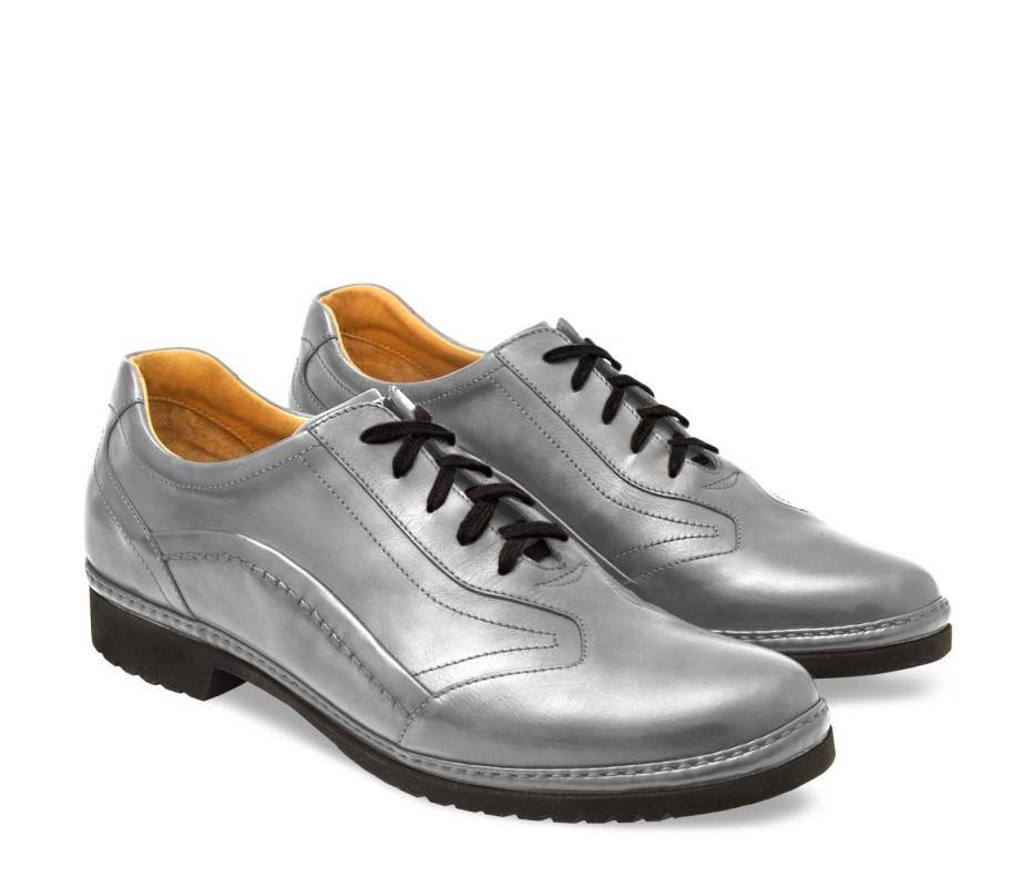 Pakerson DERBY PIENZA PELLE GRIGIO SMOG Acquista Ora