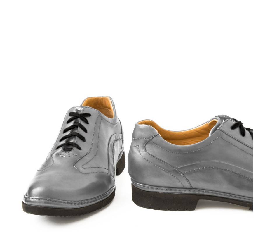 Pakerson DERBY PIENZA PELLE GRIGIO SMOG Acquista Ora
