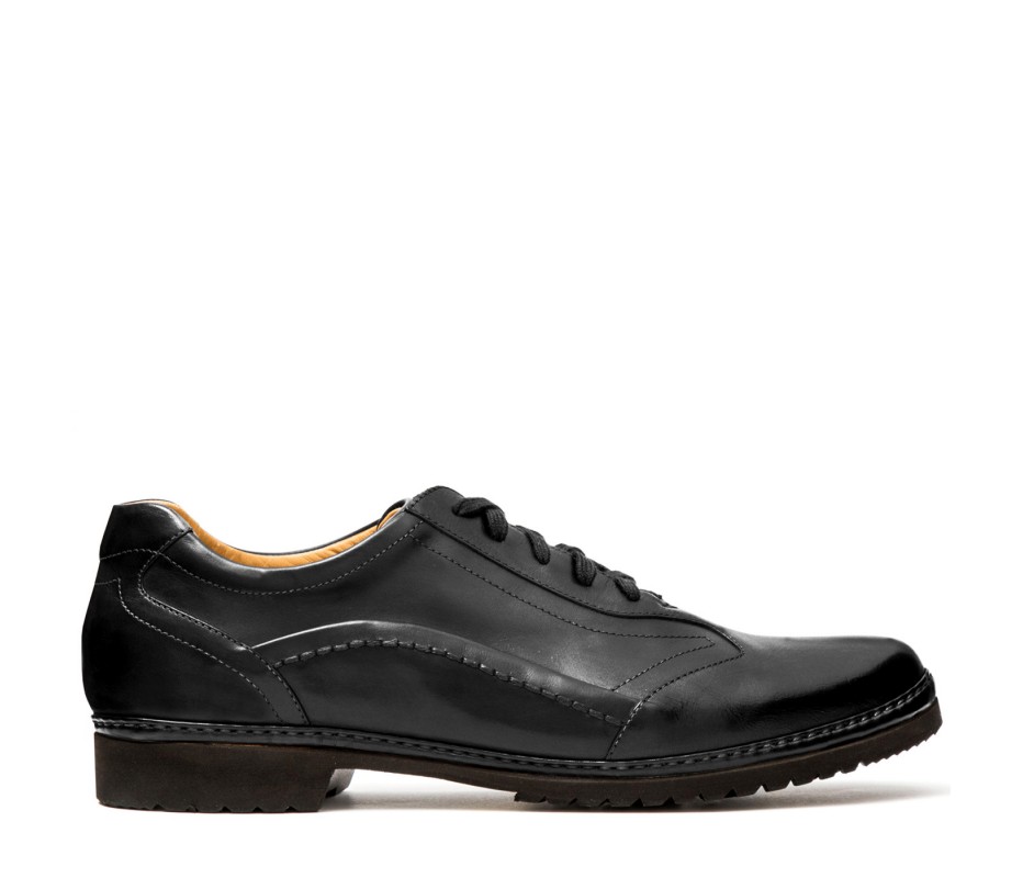 Pakerson DERBY PIENZA PELLE NERA Shopping Online