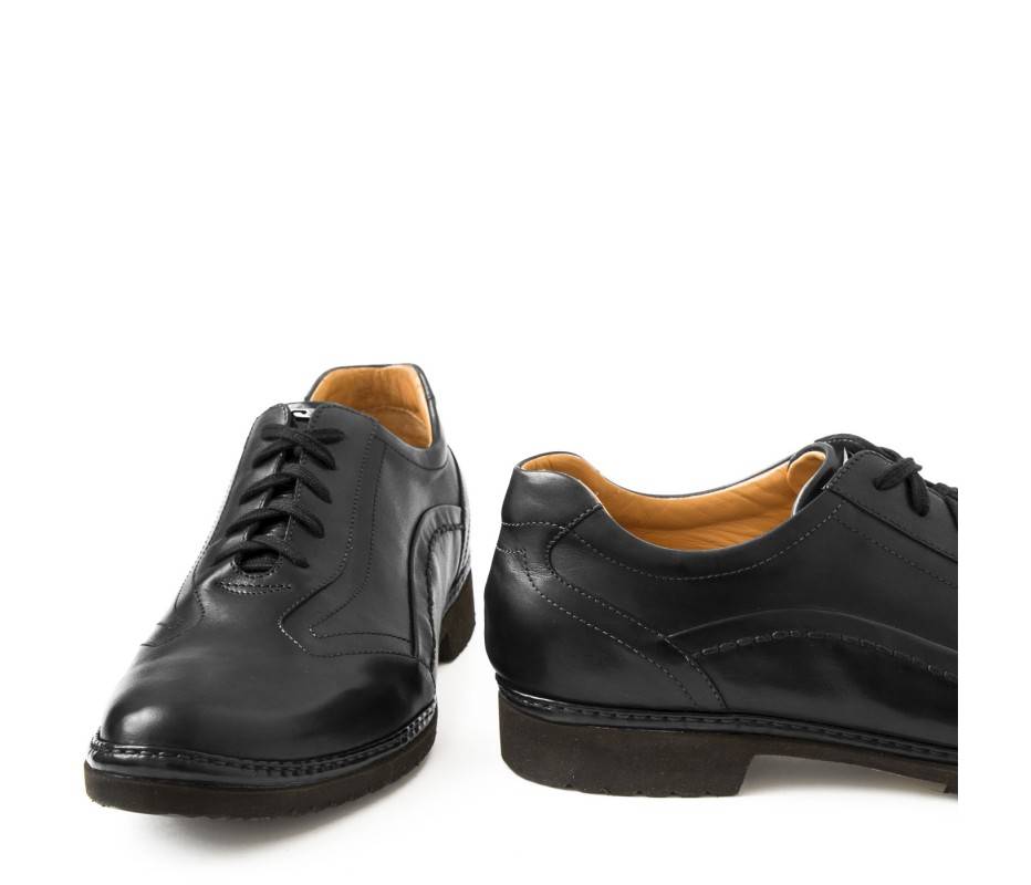 Pakerson DERBY PIENZA PELLE NERA Shopping Online