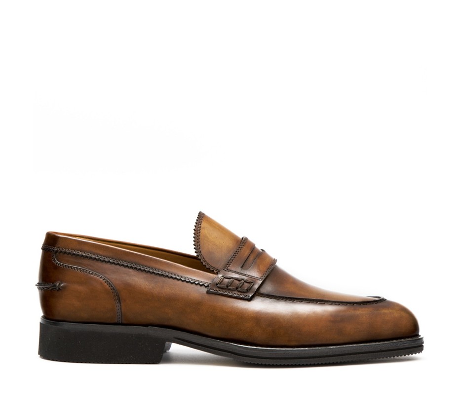 Pakerson MOCASSINO LUCCA PELLE MARRONE TIMBER Offerta
