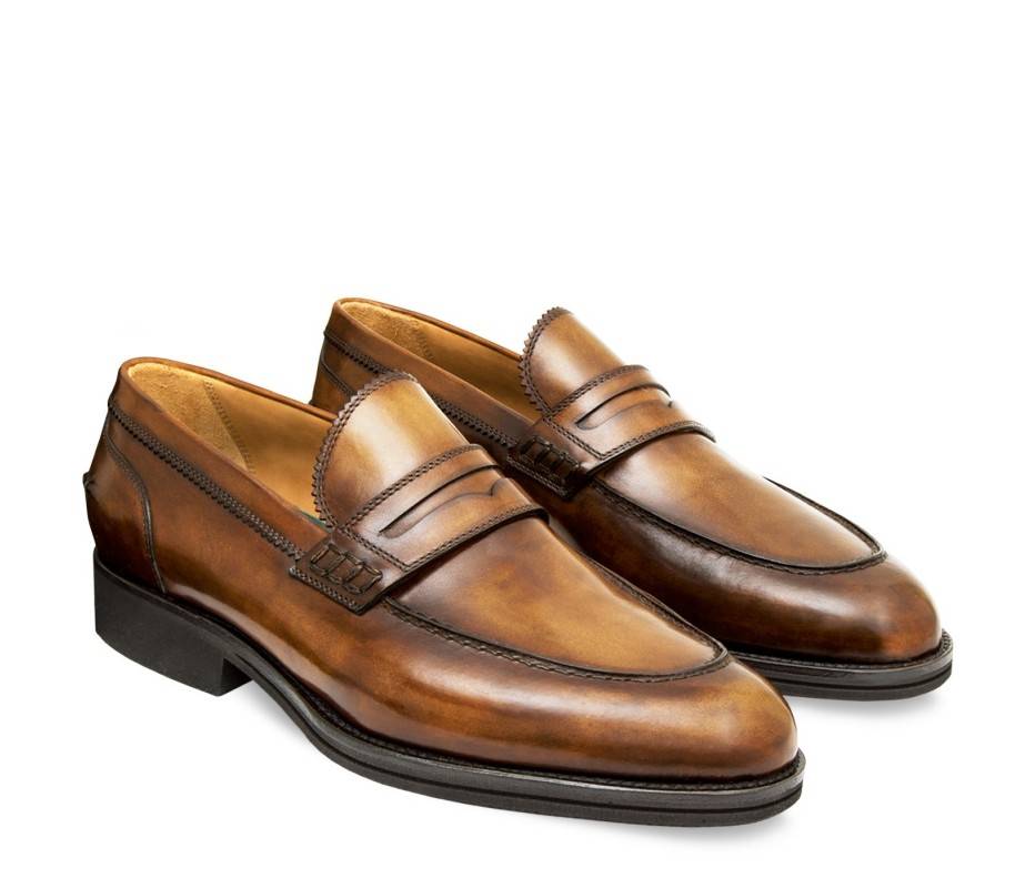 Pakerson MOCASSINO LUCCA PELLE MARRONE TIMBER Offerta