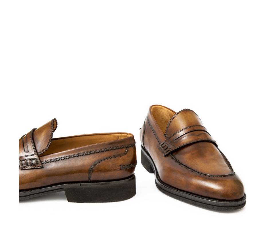 Pakerson MOCASSINO LUCCA PELLE MARRONE TIMBER Offerta