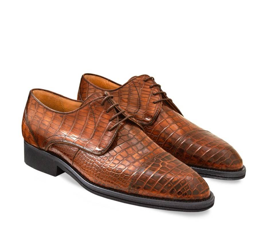 Pakerson DERBY FIRENZE ALLIGATORE MARRONE WOOD Outlet