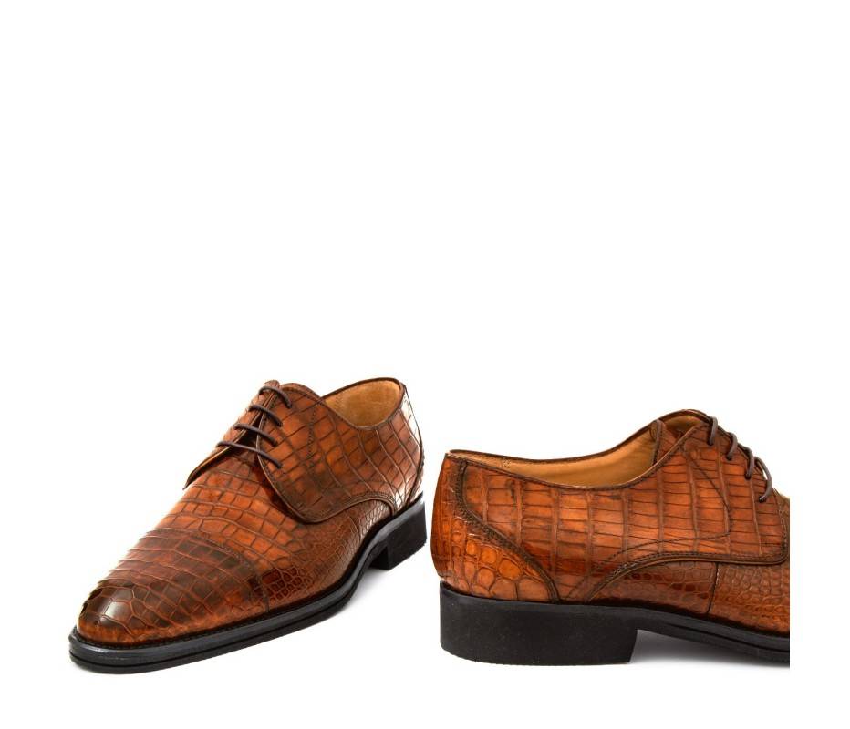 Pakerson DERBY FIRENZE ALLIGATORE MARRONE WOOD Outlet