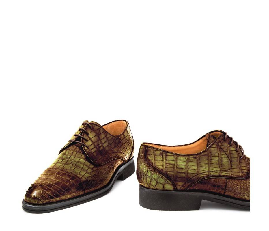 Pakerson DERBY FIRENZE ALLIGATORE VERDE OLIVA Hotsell