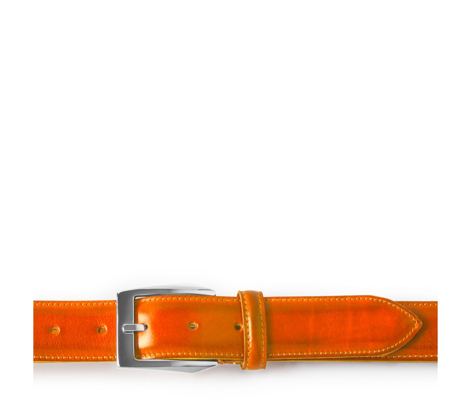 Pakerson FIBBIA CALCI PELLE ARANCIO In Saldo