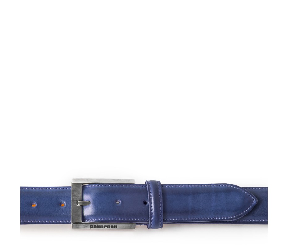 Pakerson FIBBIA VOLTERRA PELLE BLU NAVY Promozione