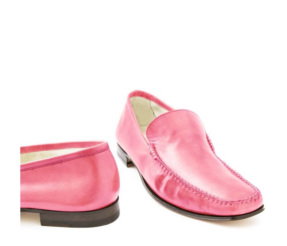 Pakerson MOCASSINO CERRETO PELLE ROSA Outlet