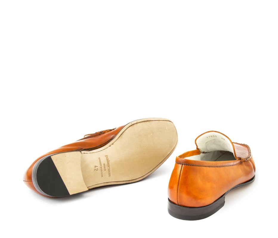 Pakerson MOCASSINO CERRETO PELLE ARANCIO Offerte