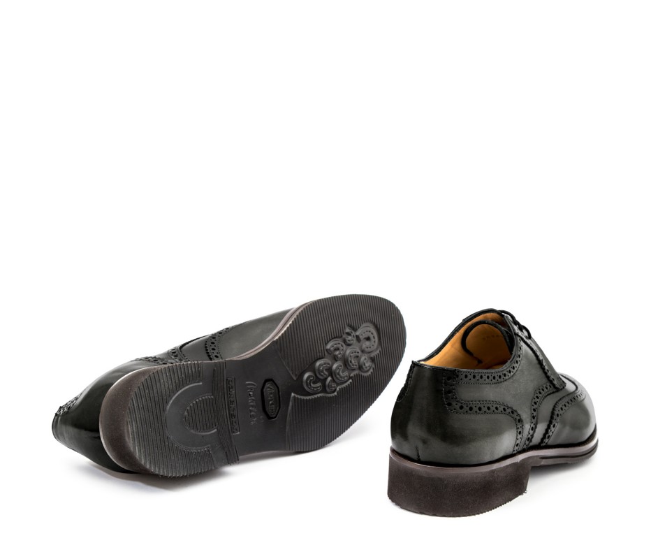 Pakerson DERBY PISA PELLE GRIGIO STONE Vendita Calda
