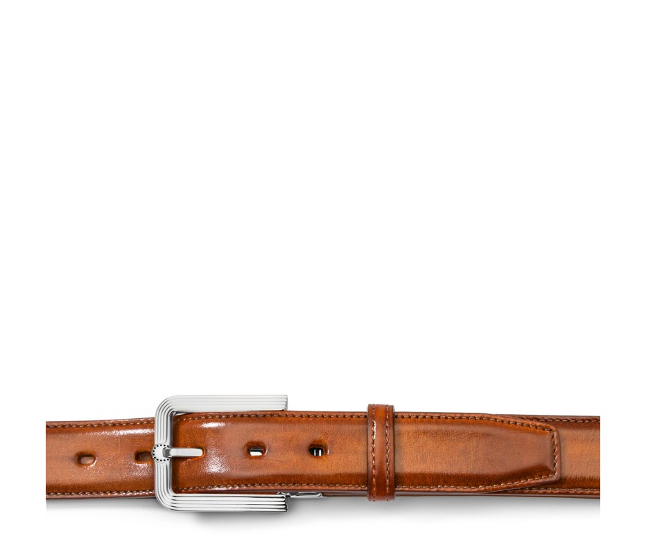 Pakerson FIBBIA FIESOLE PELLE MARRONE WOOD Soddisfazione Garantita