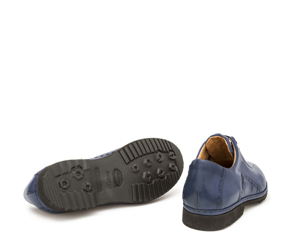 Pakerson DERBY BOLGHERI PELLE BLU NAVY Offerta