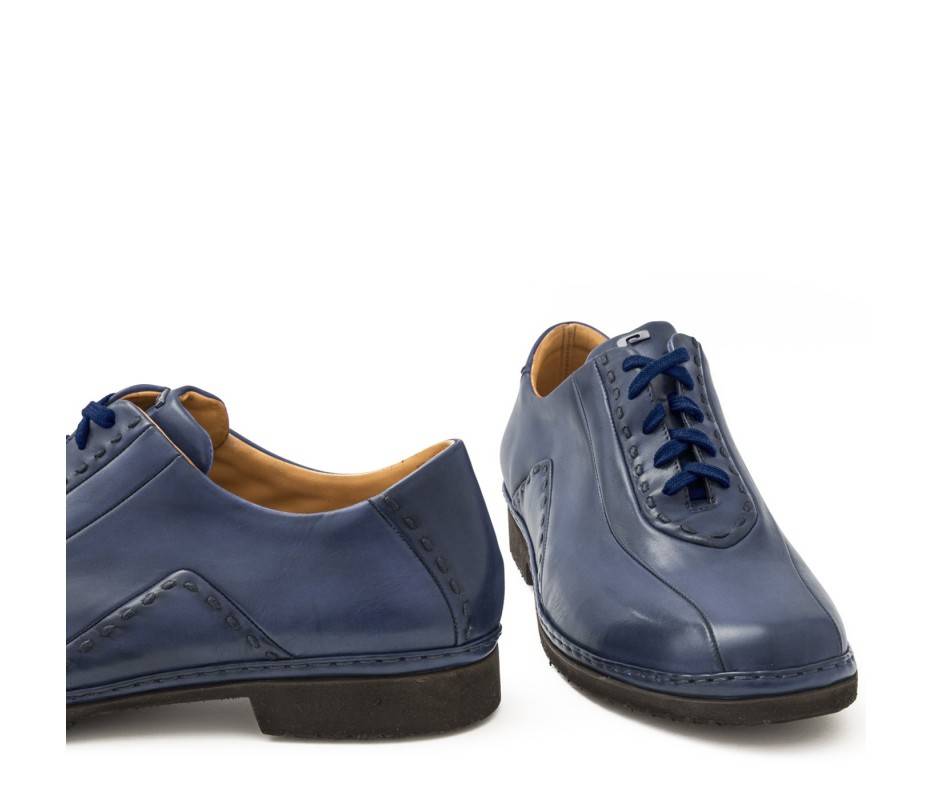 Pakerson DERBY BOLGHERI PELLE BLU NAVY Offerta