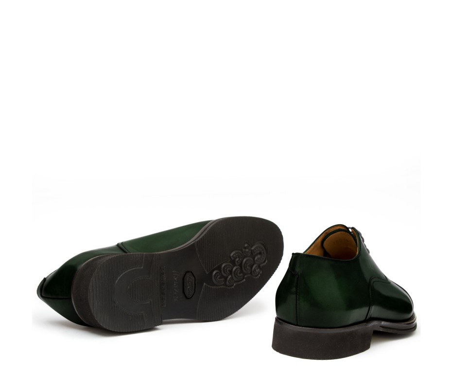 Pakerson FRANCESINA VINCI PELLE VERDE TARTARUGA Vendita Calda