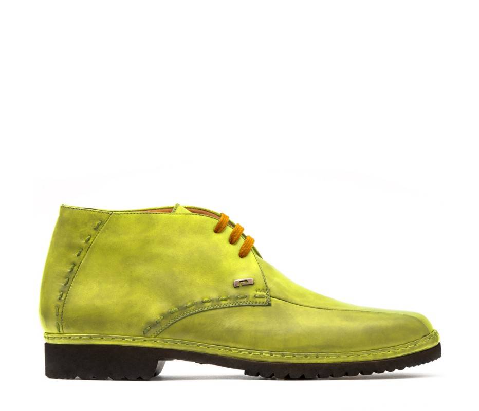 Pakerson POLACCHINO GREVE PELLE VERDE PISTACCHIO In Linea