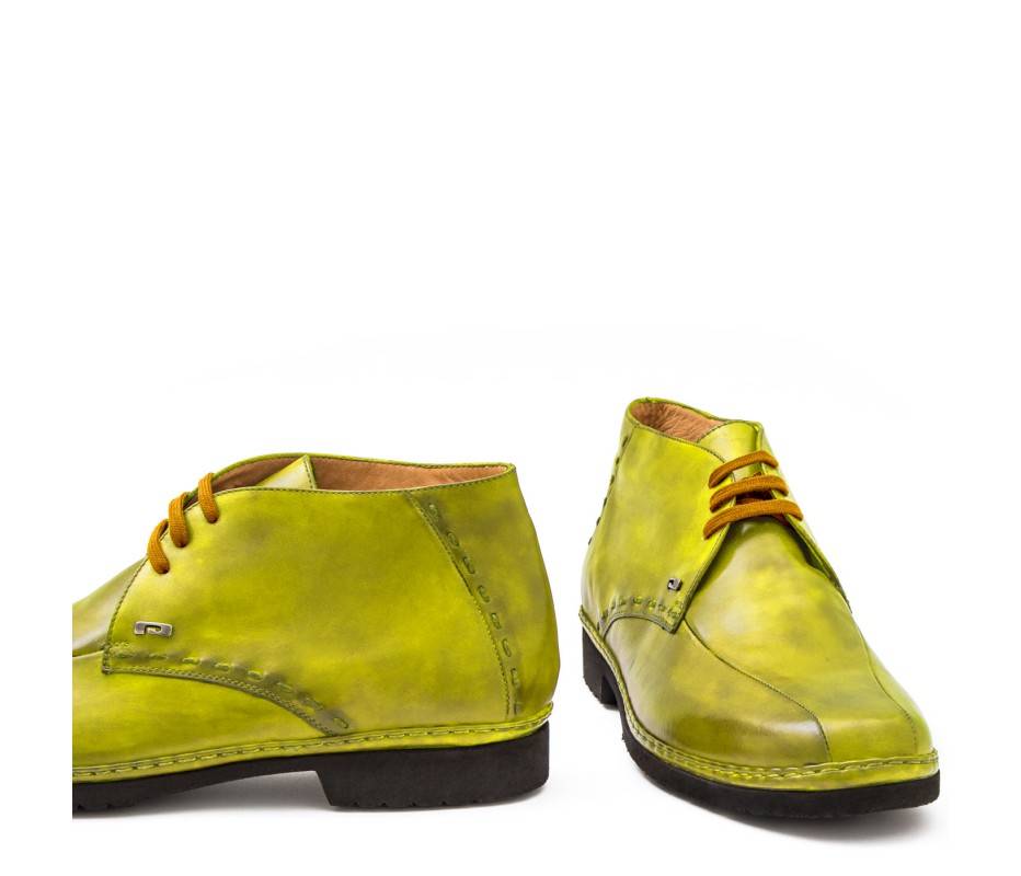 Pakerson POLACCHINO GREVE PELLE VERDE PISTACCHIO In Linea