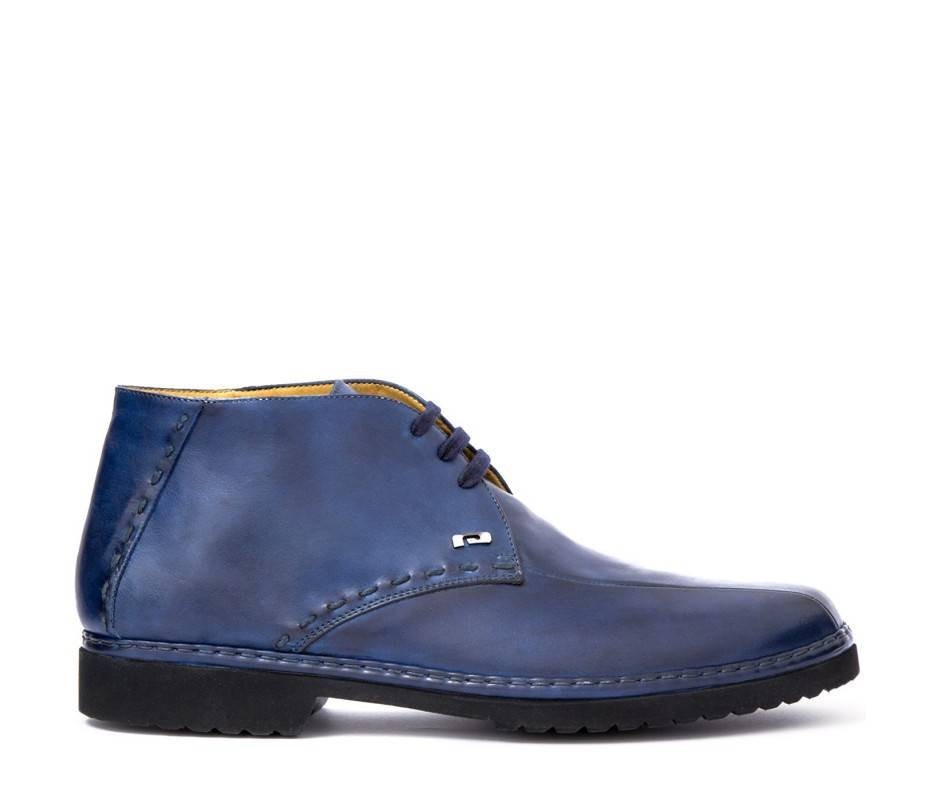 Pakerson POLACCHINO GREVE PELLE BLU NAVY Promozione