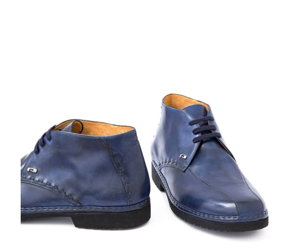 Pakerson POLACCHINO GREVE PELLE BLU NAVY Promozione