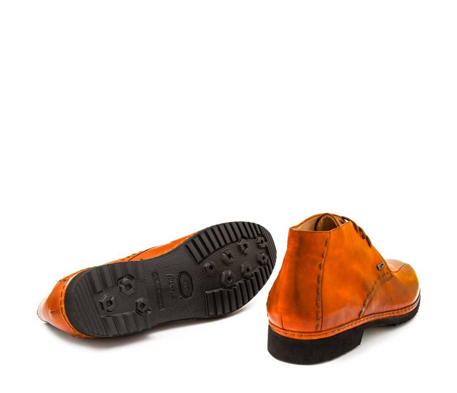 Pakerson POLACCHINO GREVE PELLE ARANCIO Sottocosto