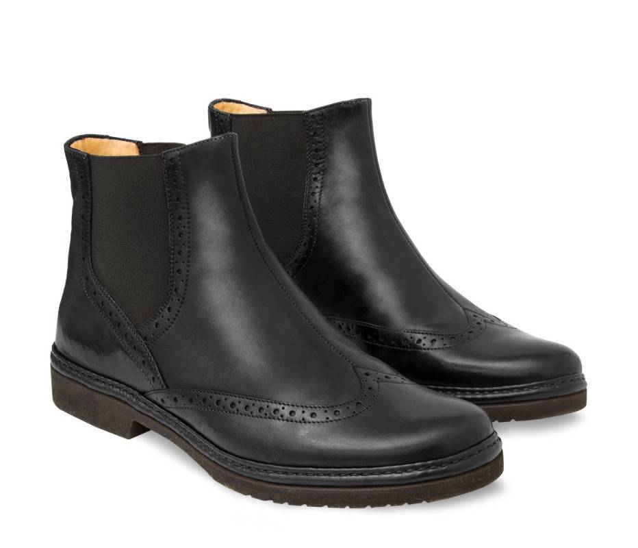 Pakerson STIVALETTO COLLODI PELLE NERA In Vendita