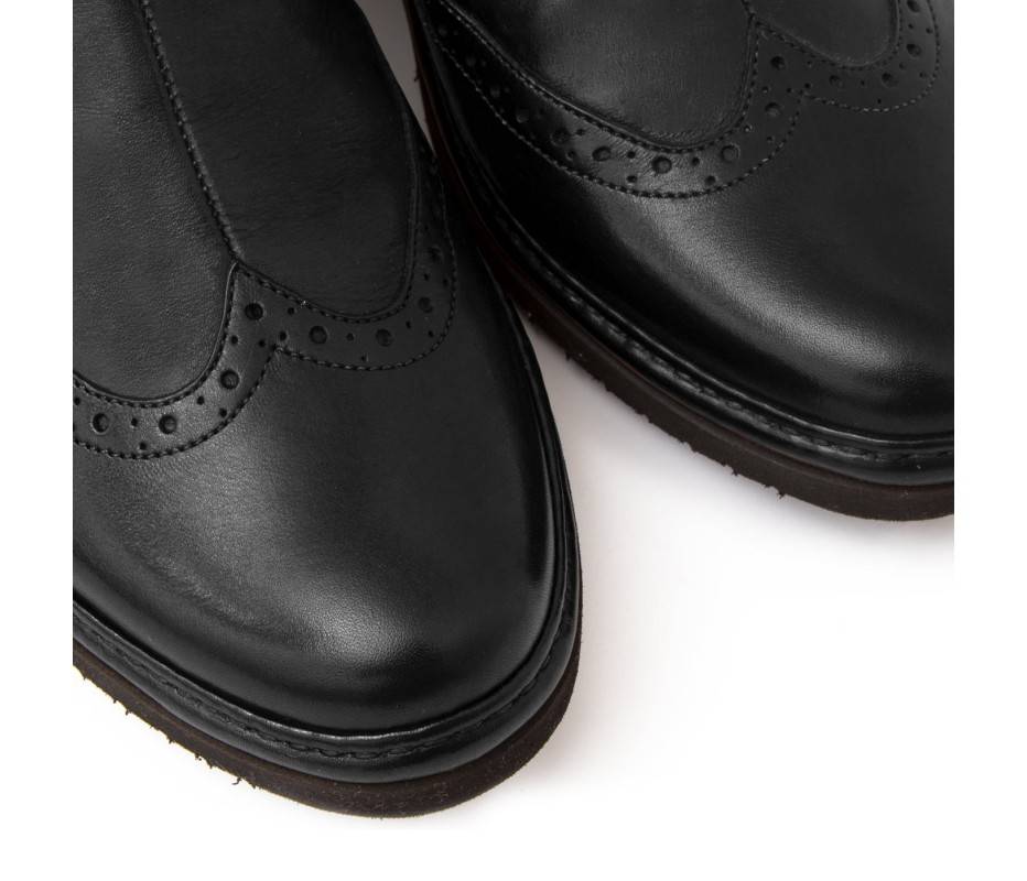 Pakerson STIVALETTO COLLODI PELLE NERA In Vendita