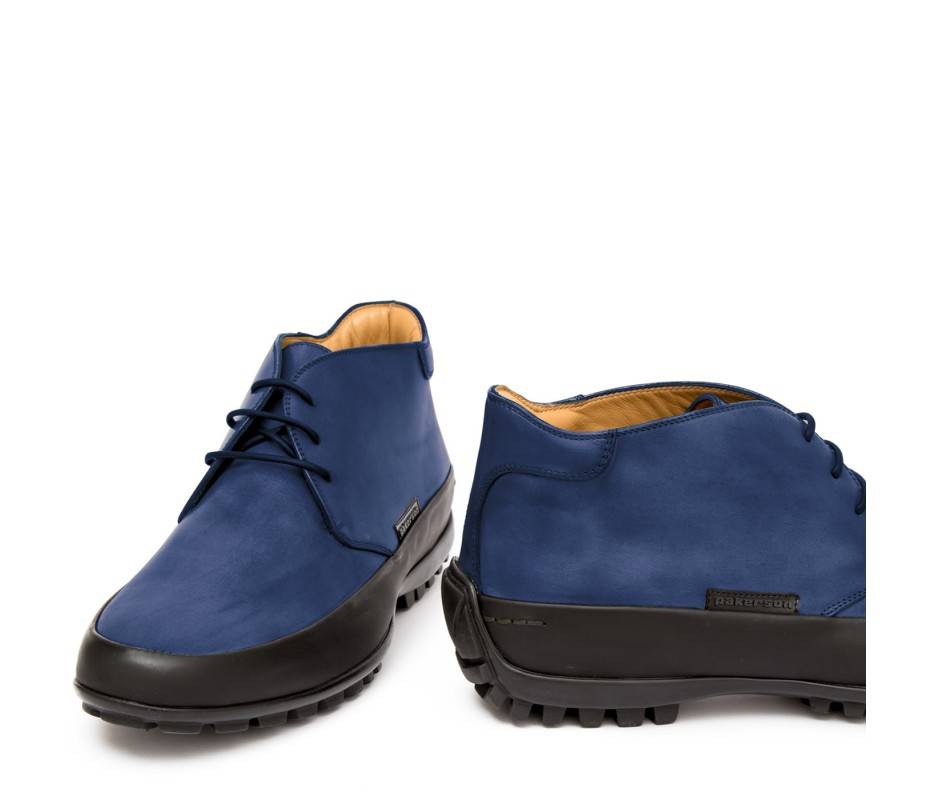 Pakerson POLACCHINO MONTALCINO PELLE BLU NAVY In Linea