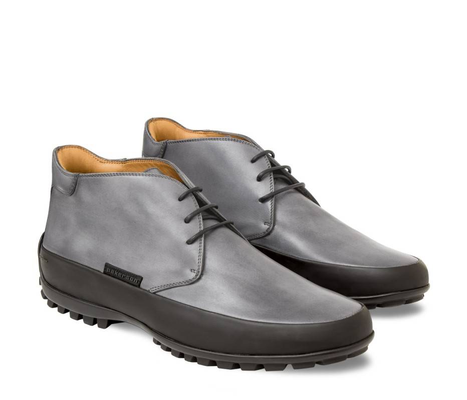 Pakerson POLACCHINO MONTALCINO PELLE GRIGIO SMOG Nuovo