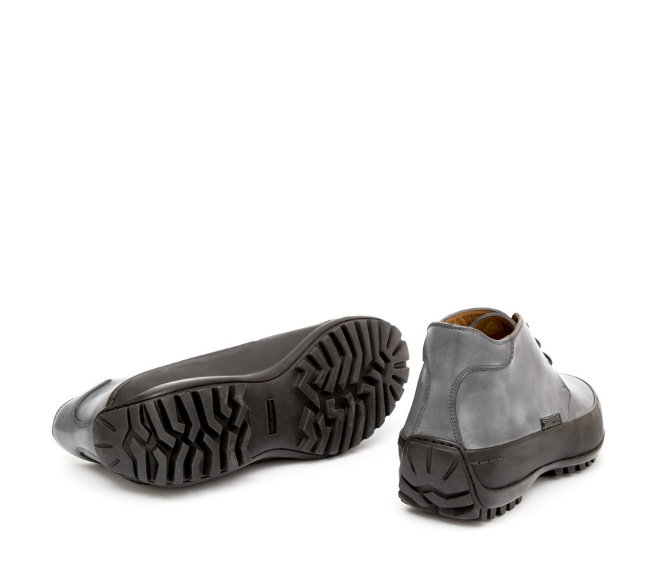 Pakerson POLACCHINO MONTALCINO PELLE GRIGIO SMOG Nuovo