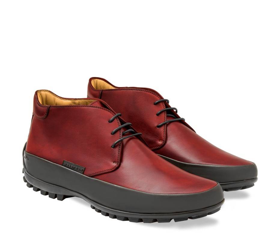 Pakerson POLACCHINO MONTALCINO PELLE ROSSO BORDEAUX Spedizione Gratuita