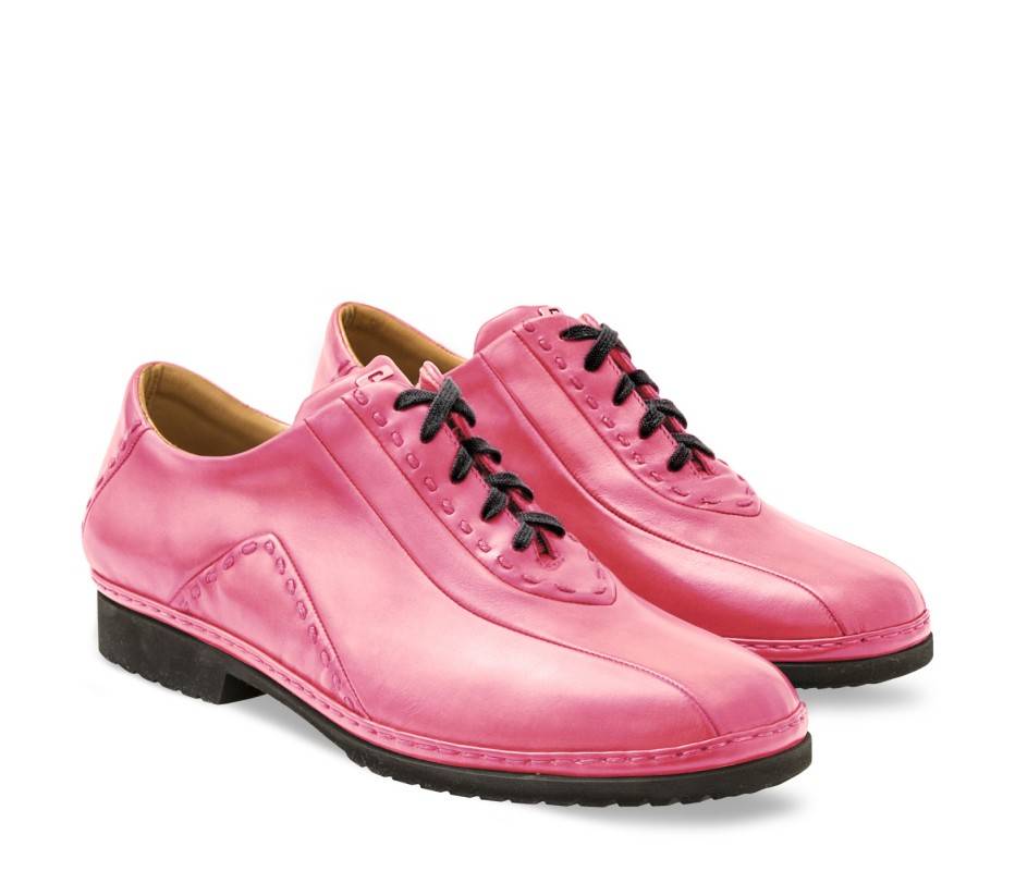 Pakerson DERBY BOLGHERI PELLE ROSA Consegna Veloce