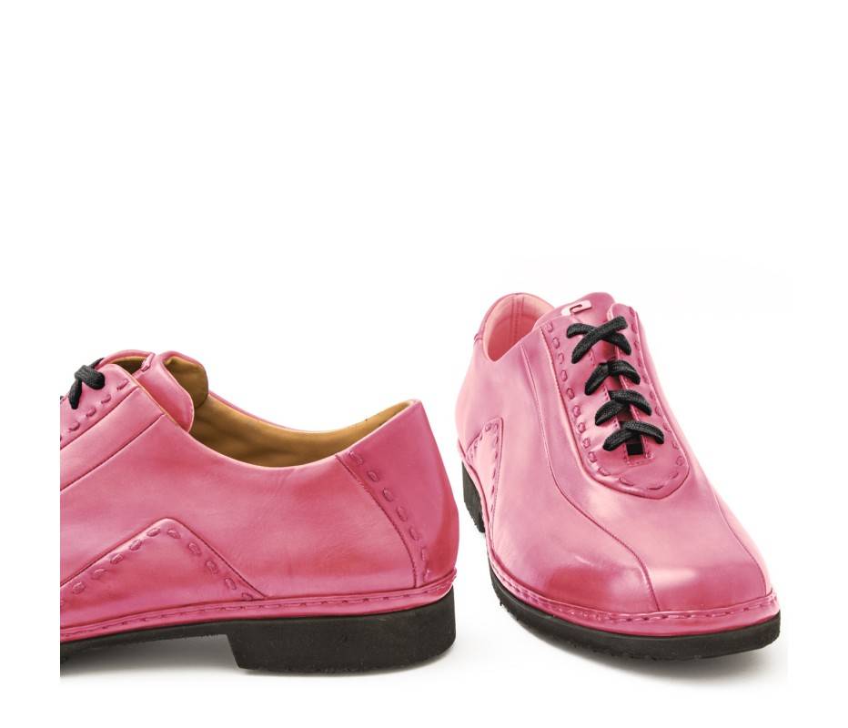 Pakerson DERBY BOLGHERI PELLE ROSA Consegna Veloce