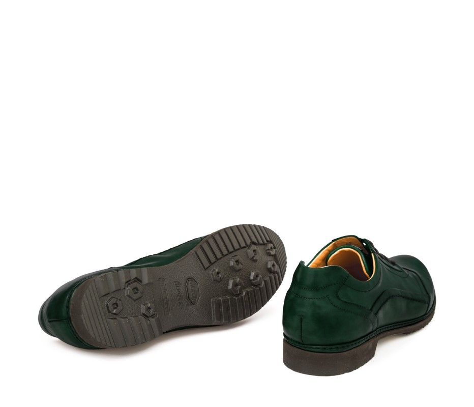 Pakerson DERBY PIENZA PELLE VERDE INTENSO Fino Al -60%
