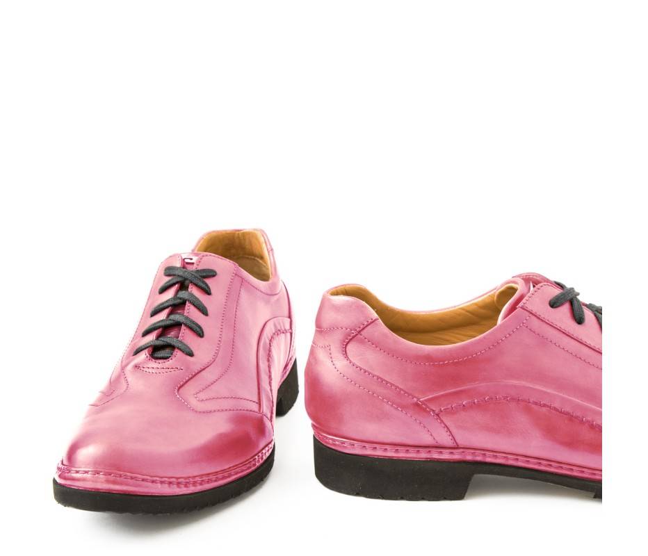 Pakerson DERBY PIENZA PELLE ROSA Shopping Online