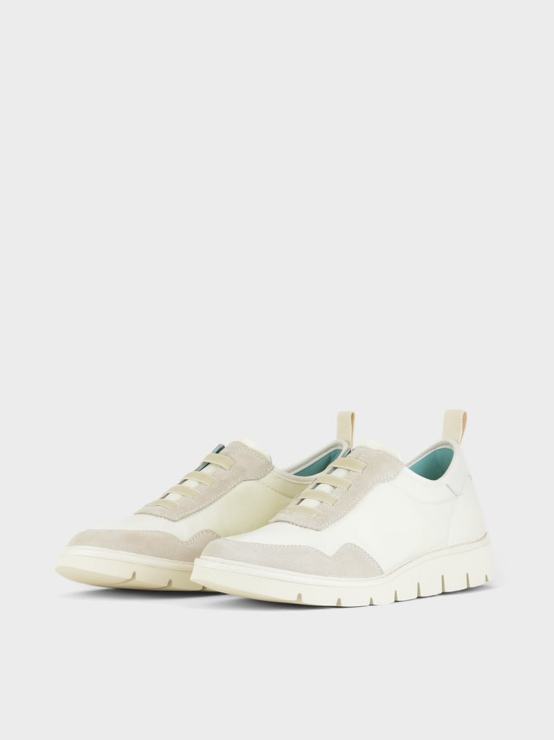 Panchic SLIP ON P05 UOMO IN NYLON E SUEDE NEBBIA Saldi Di Fabbrica