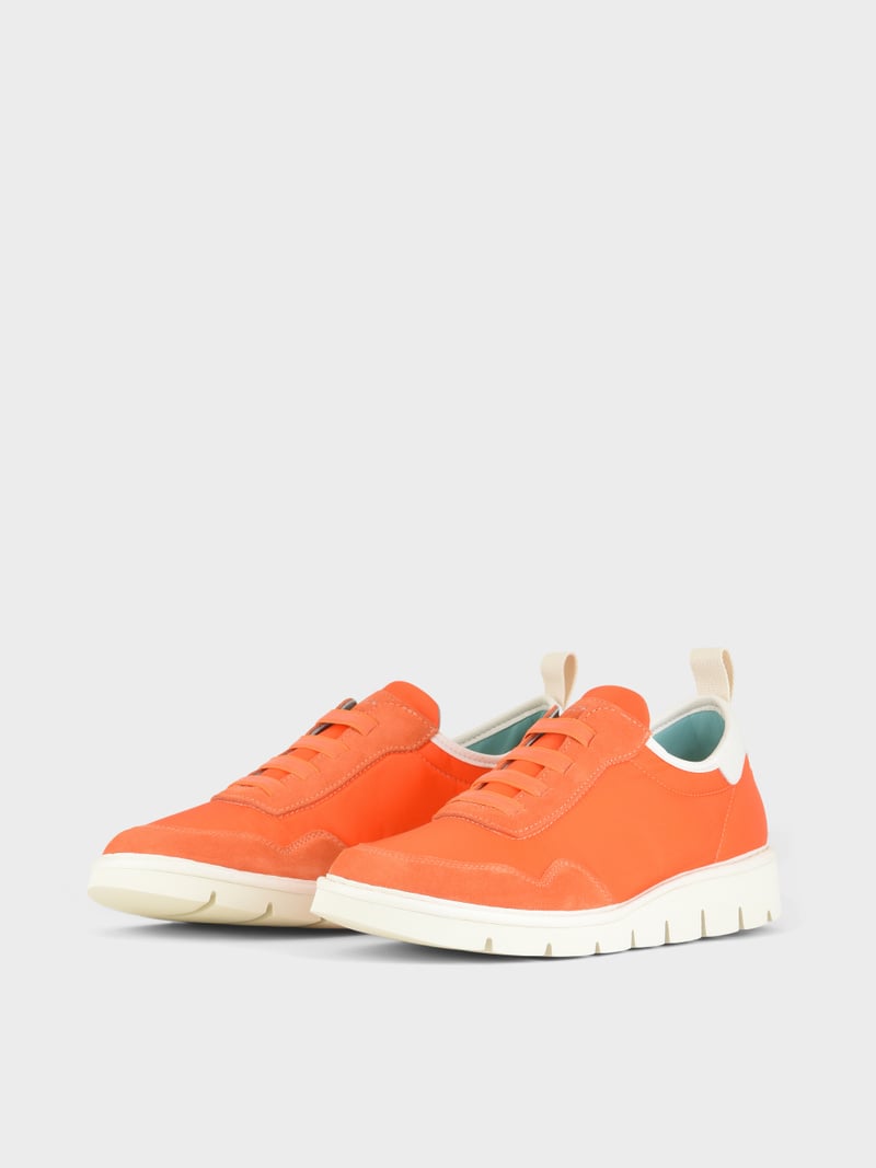 Panchic SLIP ON P05 UOMO IN NYLON E SUEDE ARANCIO I Più Venduti