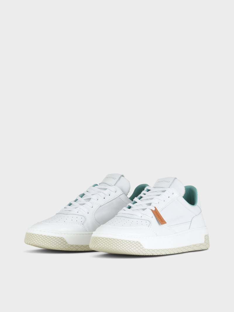 Panchic SNEAKER LOW P02 UOMO IN PELLE BIANCO 2025