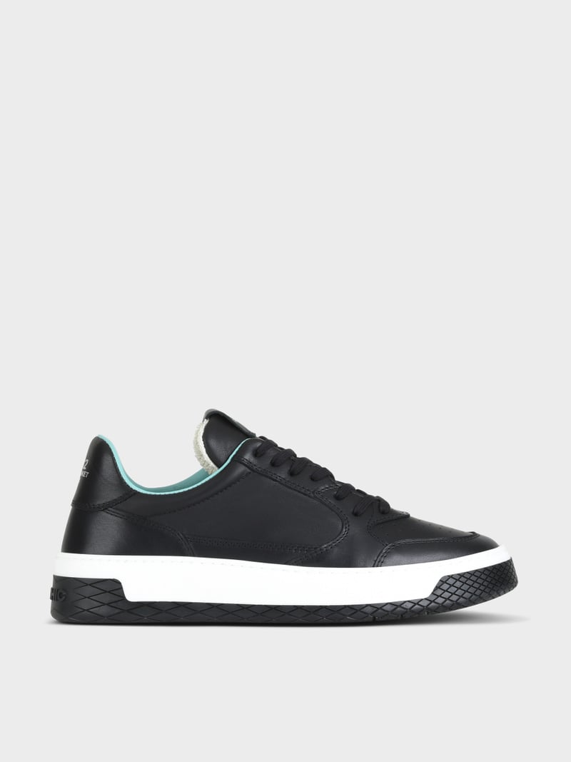 Panchic SNEAKER LOW P02 UOMO IN PELLE NERO 2025