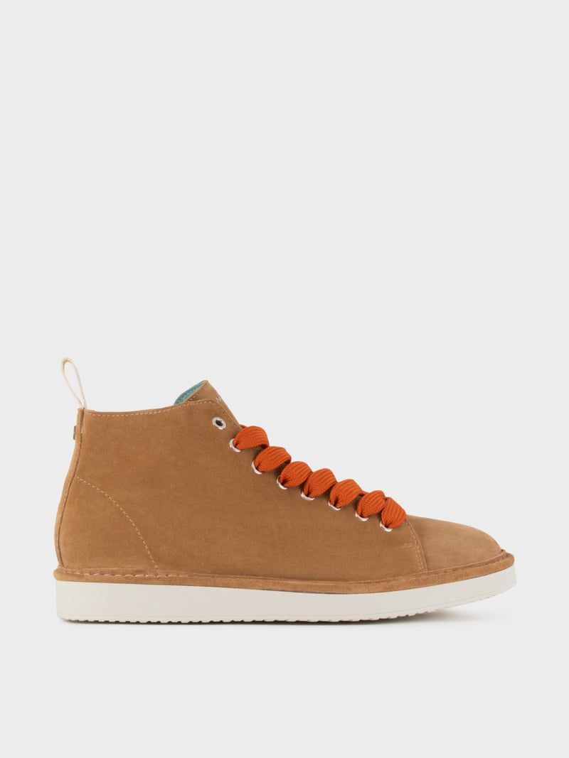 Panchic POLACCHINO P01 UOMO IN SUEDE BISCOTTO-ARANCIO BRUCIATO Shopping Online