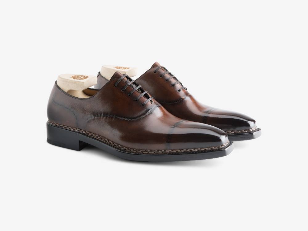 Paolo Sartori Art.175BINC Oxford in pelle Anticata Amalfi Vendite Flash