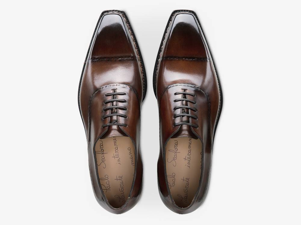 Paolo Sartori Art.175BINC Oxford in pelle Anticata Amalfi Vendite Flash