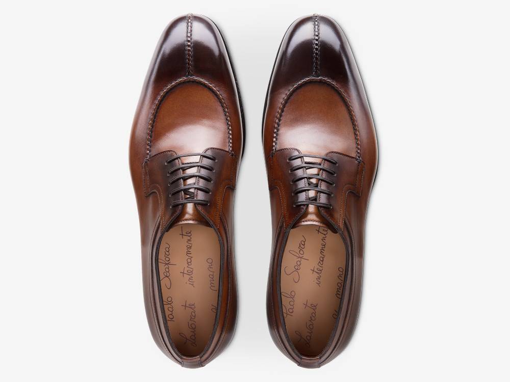 Paolo Sartori Art. 583 Derby in pelle Anticata Sorrento Promozione