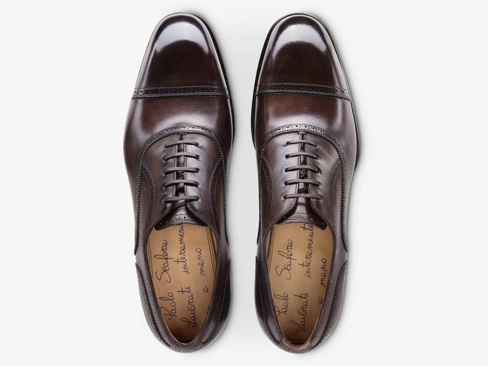Paolo Sartori ART. 507 Oxford in pelle Anticata Vietri Soddisfazione Garantita
