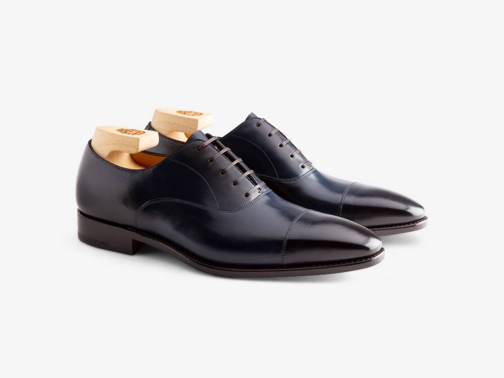 Paolo Sartori Art. 576 Oxford in pelle Anticata Oceano Qualità Garantita