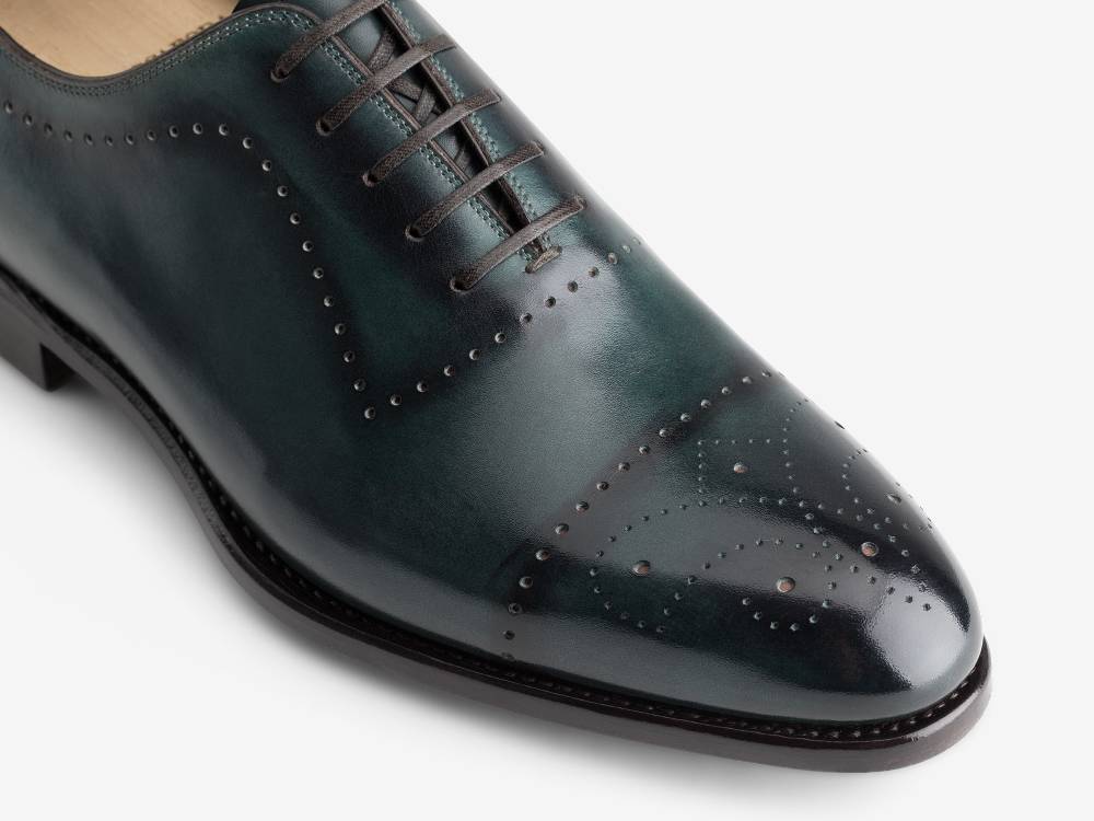 Paolo Sartori ART. 632 Oxford in pelle Anticata Turquoise Convenienza