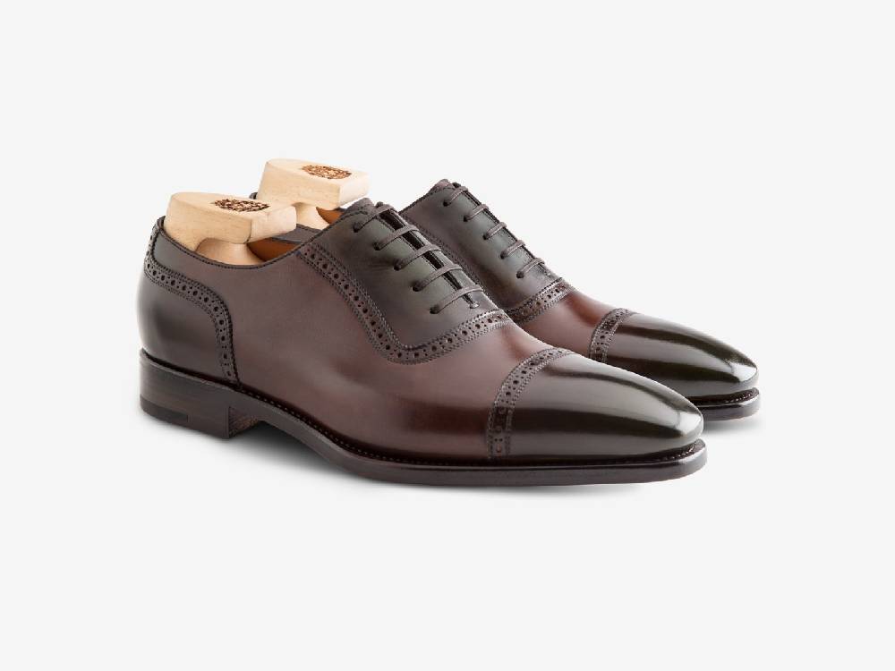 Paolo Sartori Art. 770 Oxford in Antiqued Montella Leather Novità