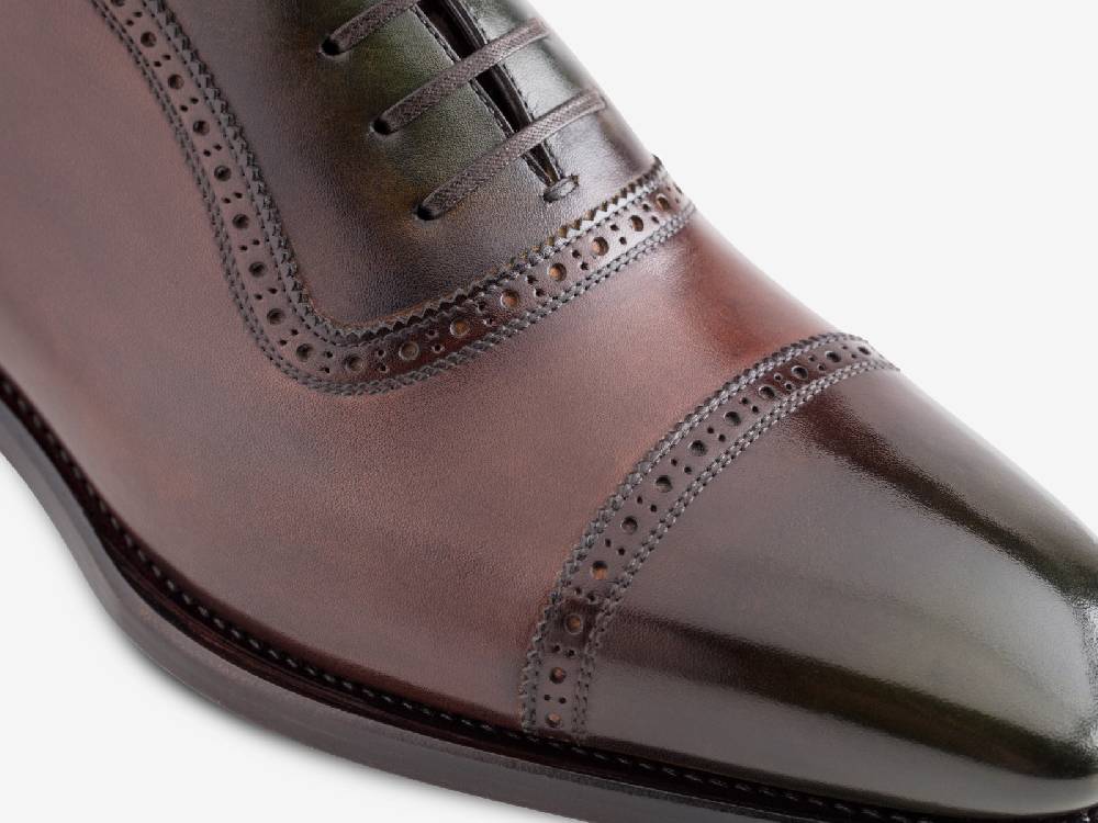 Paolo Sartori Art. 770 Oxford in Antiqued Montella Leather Novità