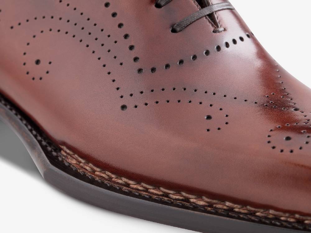 Paolo Sartori Art. 768 Oxford in Antiqued Positano Leather Ritorno libero