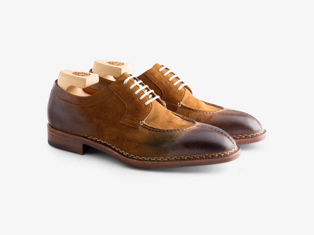 Paolo Sartori Art. 583 Derby in Camoscio Mountarde Saldi