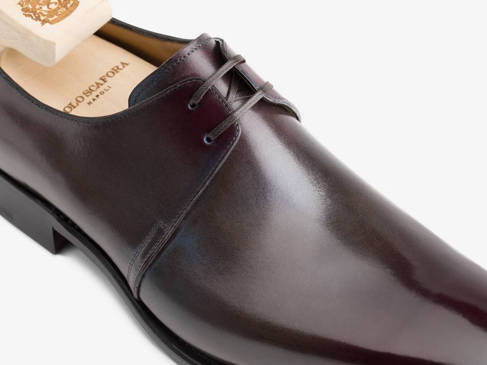 Paolo Sartori Art. 504 Derby in pelle Anticata Capri Negozio